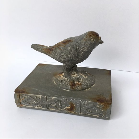 Other - Decor | Bird on Book Figurine